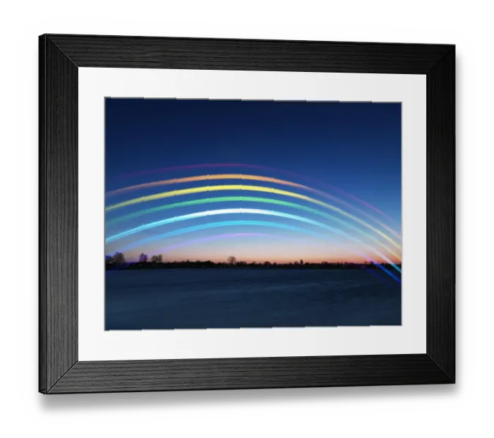 Framed Print : Light Traces Framed Print : Light Traces