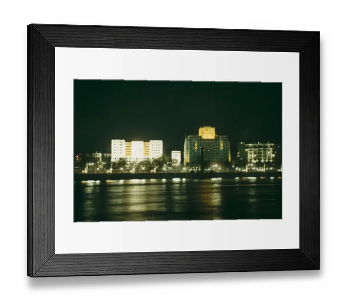 Framed Print : Thames By Night Framed Print : Thames By Night
