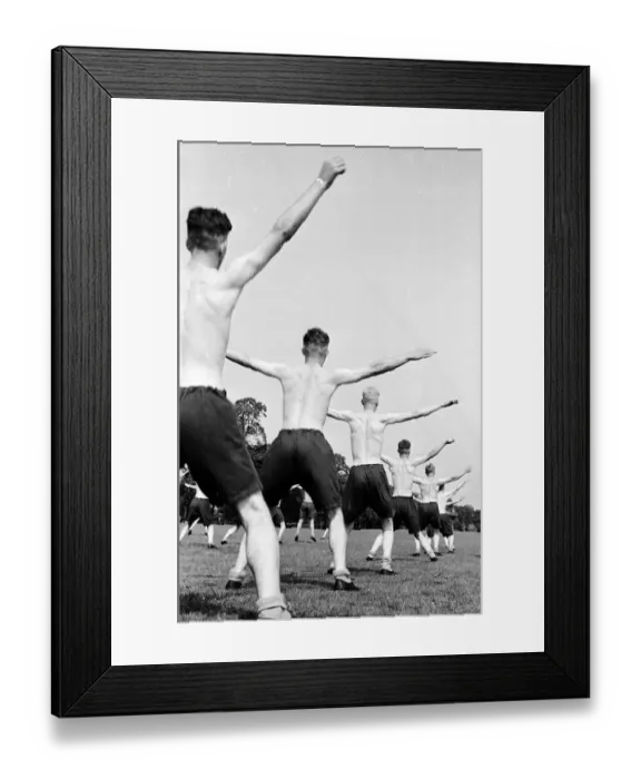 Framed Print : Army Exercises Framed Print : Army Exercises
