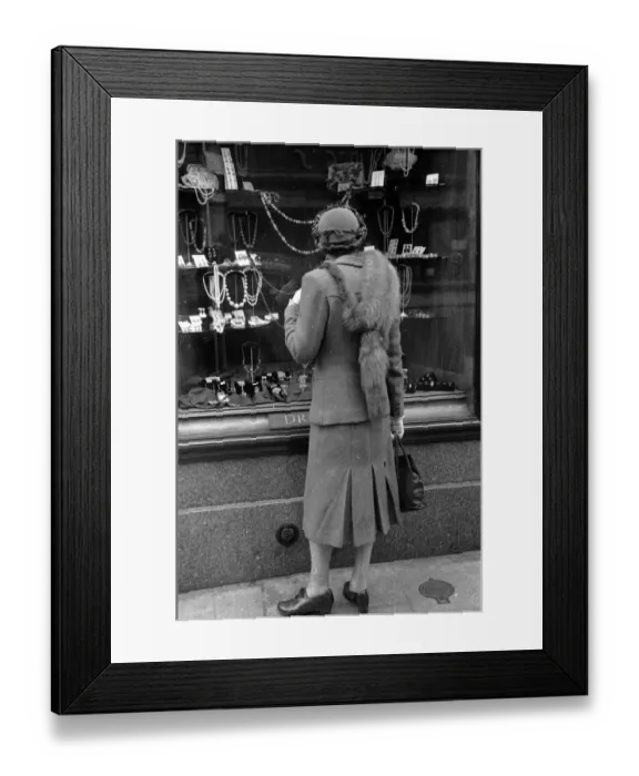 Framed Print : Window Shopping Framed Print : Window Shopping