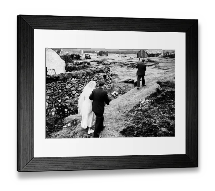 Framed Print : Wedding Couple