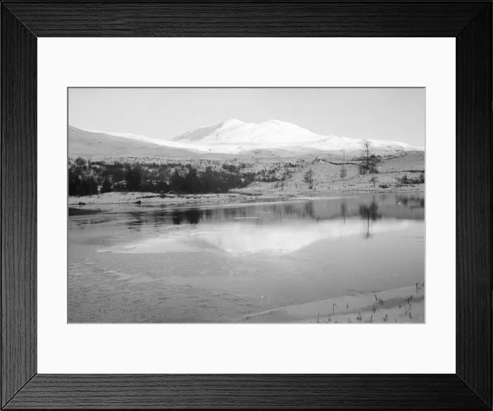 Framed Print : Winter Loch Framed Print : Winter Loch