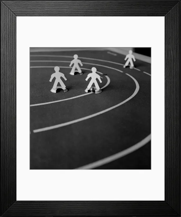 Framed Print : Toy Fieldsmen Framed Print : Toy Fieldsmen
