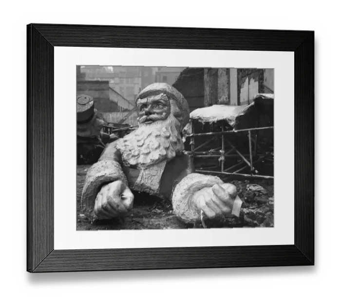 Framed Print : Giant Dethroned