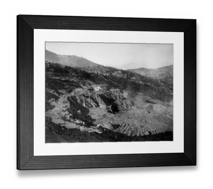 Framed Print : Asbestos Mines Framed Print : Asbestos Mines
