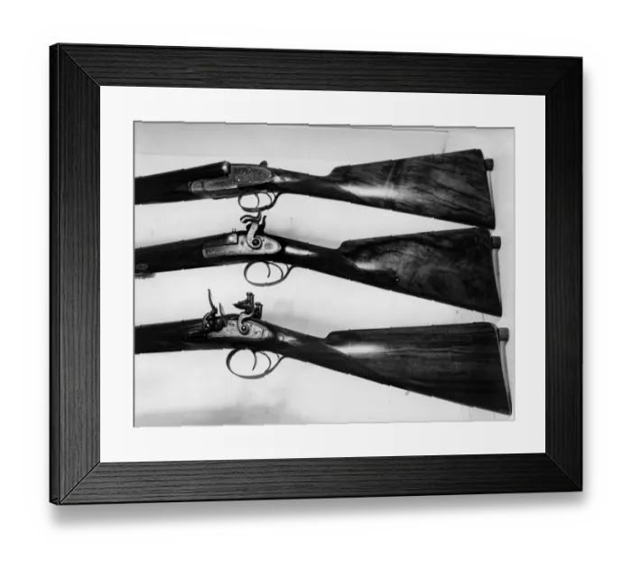 Framed Print : Old Sporting Guns Framed Print : Old Sporting Guns