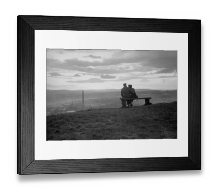 Framed Print : Grampian Couple; Dundee, The Uncompromising Framed Print : Grampian Couple; Dundee, The Uncompromising