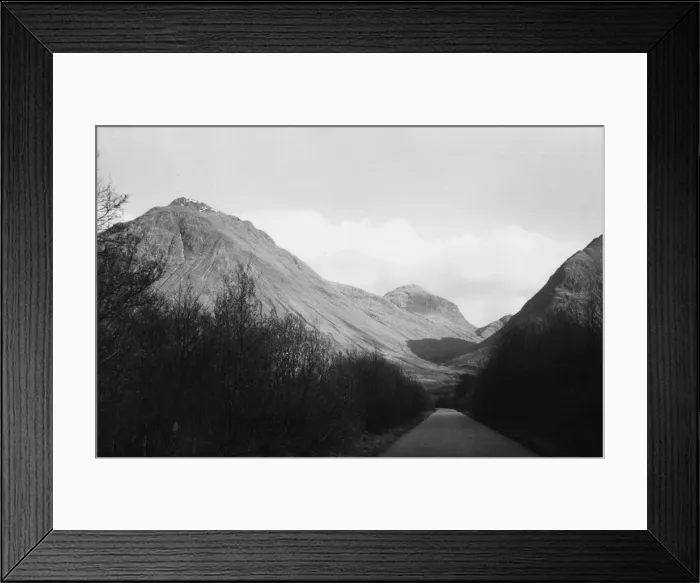 Framed Print : The Glencoe Pass; The Road To The Isles Framed Print : The Glencoe Pass; The Road To The Isles