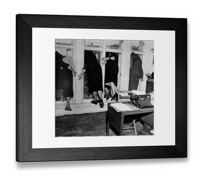Framed Print : Empty Office; Kings Funeral And Days Of Mourning Framed Print : Empty Office; Kings Funeral And Days Of Mourning