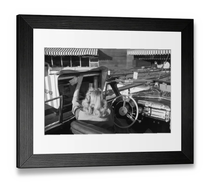 Framed Print : Motorway Automat; We Go To Hollywood Framed Print : Motorway Automat; We Go To Hollywood