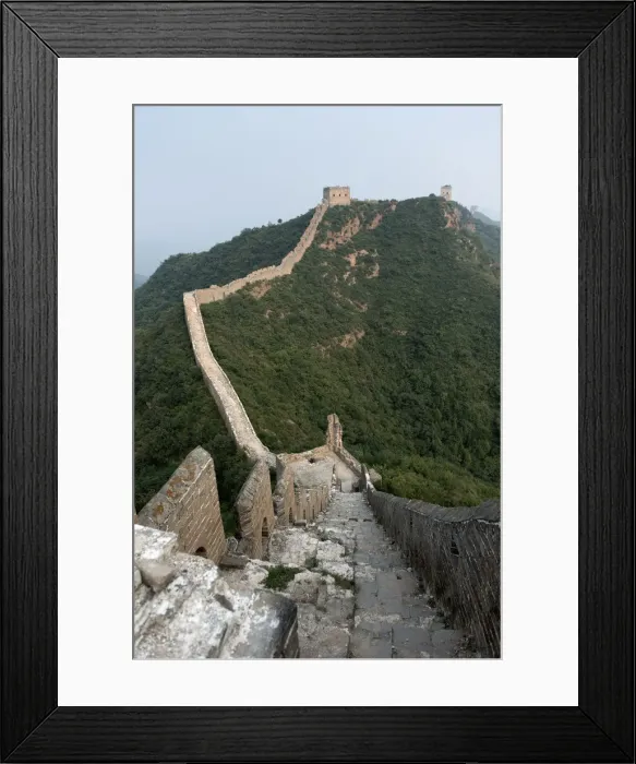 Framed Print : The Great Wall Of China Framed Print : The Great Wall Of China