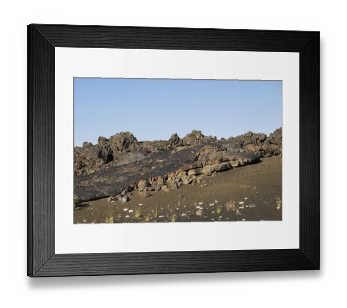 Framed Print : Solidified Lava Flow Framed Print : Solidified Lava Flow