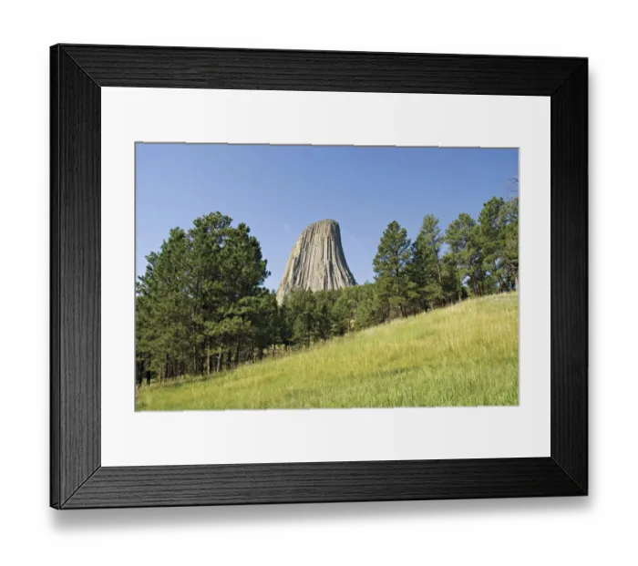 Framed Print : Devils Tower National Monument Framed Print : Devils Tower National Monument