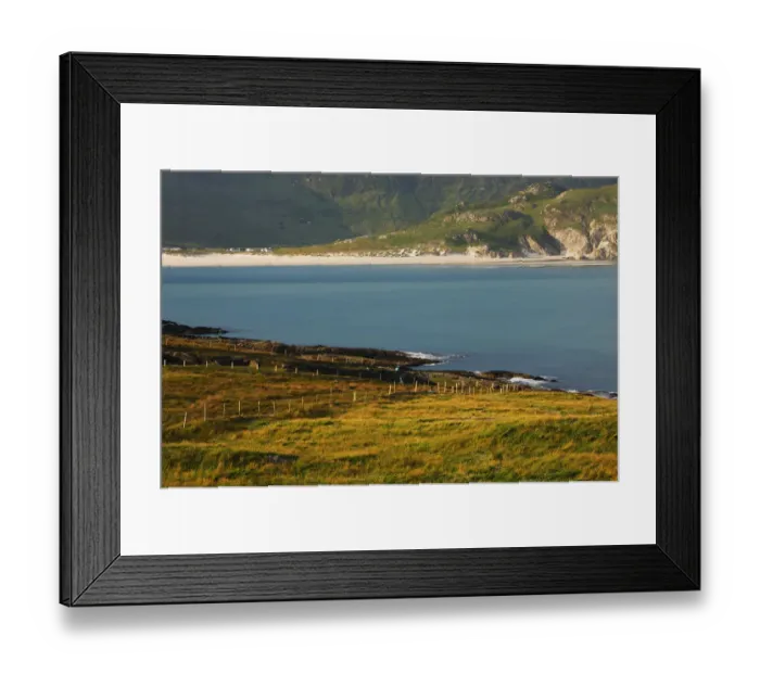 Framed Print : View Of Maghera Beach From The Loughros Peninsula Outside Ardara Framed Print : View Of Maghera Beach From The Loughros Peninsula Outside Ardara