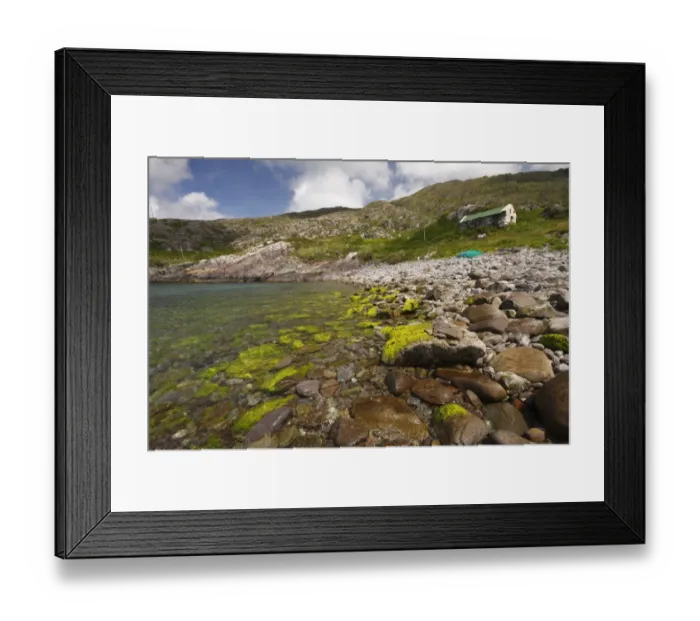 Framed Print : Little Cove On The Beara Peninsula In West Cork Framed Print : Little Cove On The Beara Peninsula In West Cork
