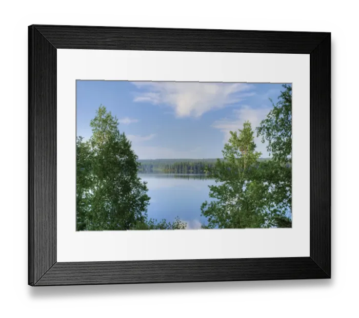 Framed Print : Morning On Waskesiu Lake Framed Print : Morning On Waskesiu Lake