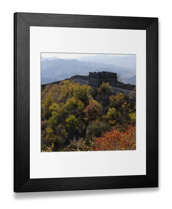 Framed Print : mutianyu section of the great wall of china Framed Print : mutianyu section of the great wall of china