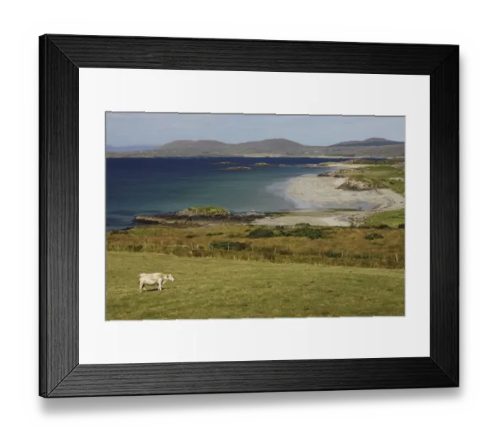Framed Print : lettergesh beach on the renvyle peninsula Framed Print : lettergesh beach on the renvyle peninsula