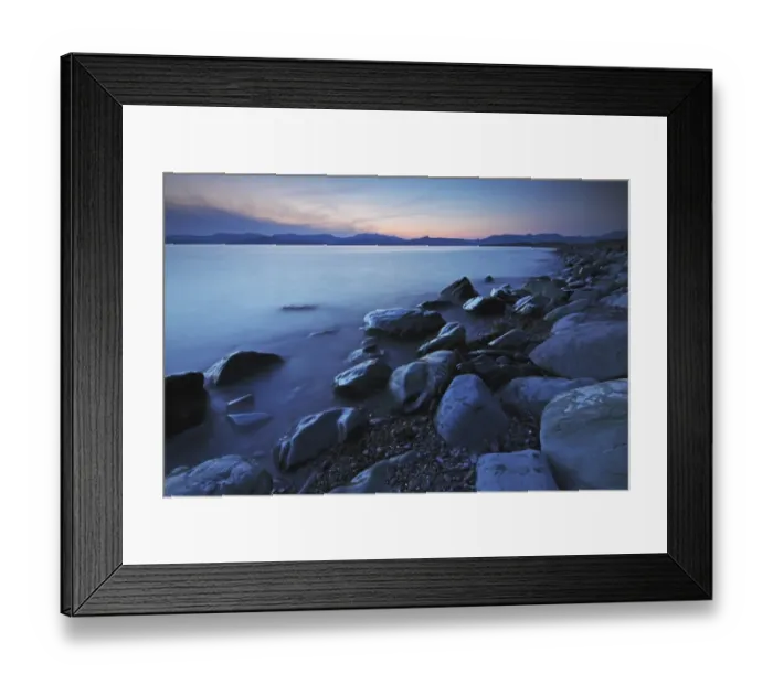 Framed Print : rossbeigh beach at dusk Framed Print : rossbeigh beach at dusk