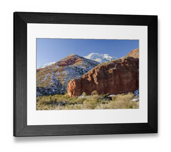Framed Print : landscape of the argentinian andes Framed Print : landscape of the argentinian andes