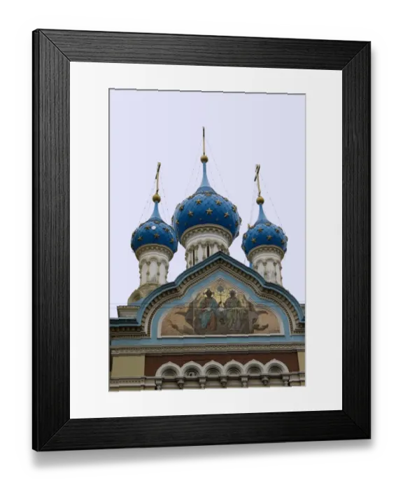 Framed Print : russian orthodox church Framed Print : russian orthodox church