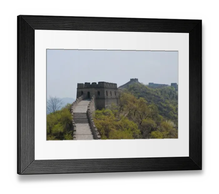 Framed Print : great wall of china outside beijing at mutianyu Framed Print : great wall of china outside beijing at mutianyu