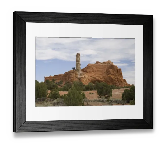 Framed Print : Sand Pipe At Kodachrome Basin State Park Framed Print : Sand Pipe At Kodachrome Basin State Park