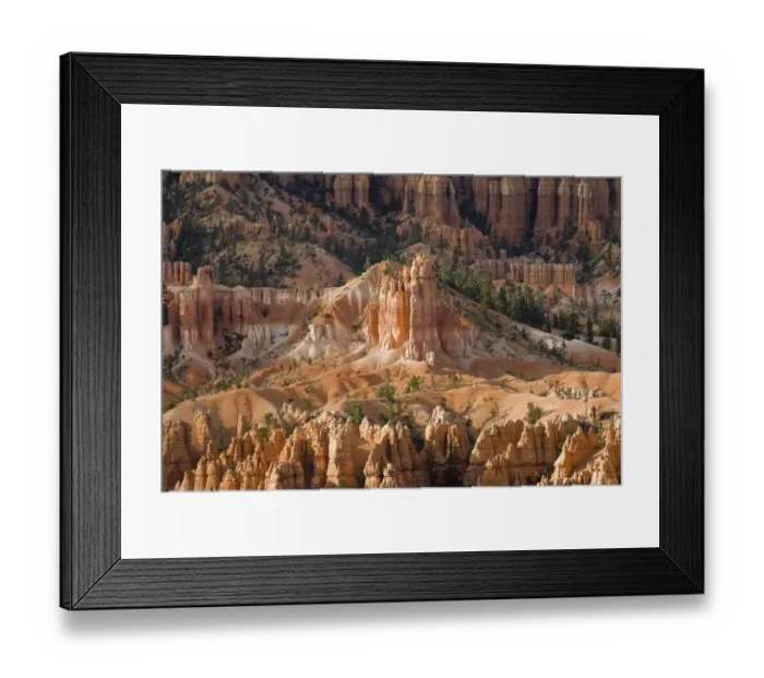 Framed Print : The Needles Of Bryce Canyon Framed Print : The Needles Of Bryce Canyon