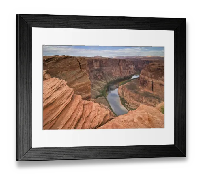 Framed Print : The Colorado River At Horseshoe Bend Framed Print : The Colorado River At Horseshoe Bend