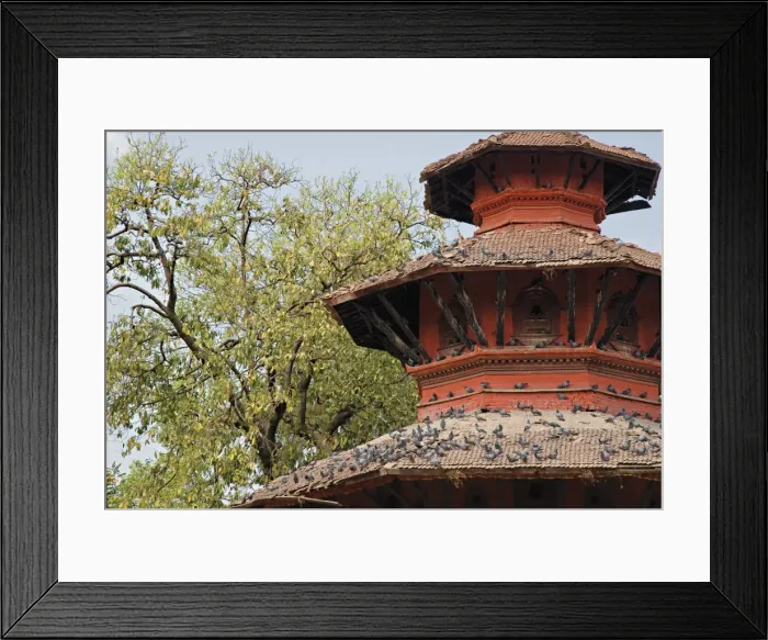 Framed Print : The Krishna temple in Kathmandu, Nepal Framed Print : The Krishna temple in Kathmandu, Nepal