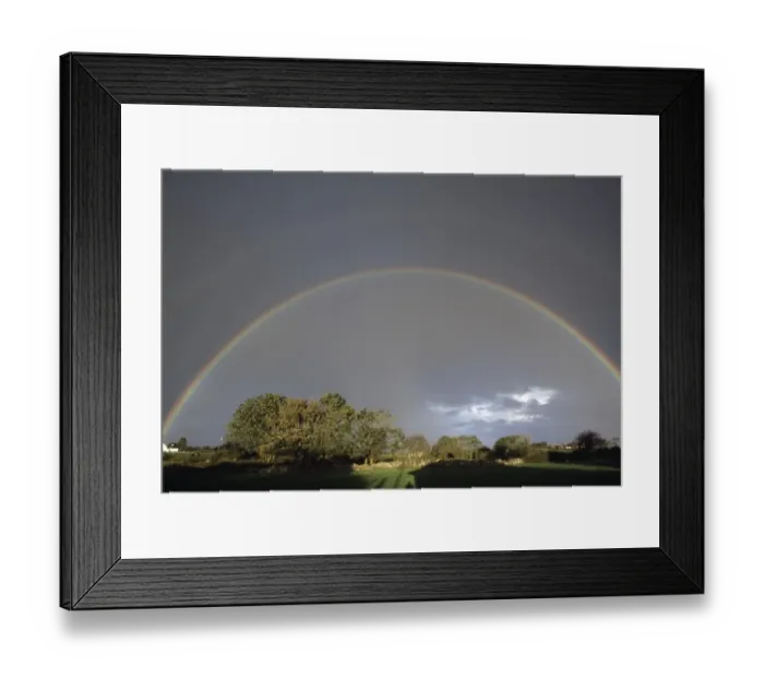 Framed Print : Rainbow, Connemara, County Galway, Ireland Framed Print : Rainbow, Connemara, County Galway, Ireland