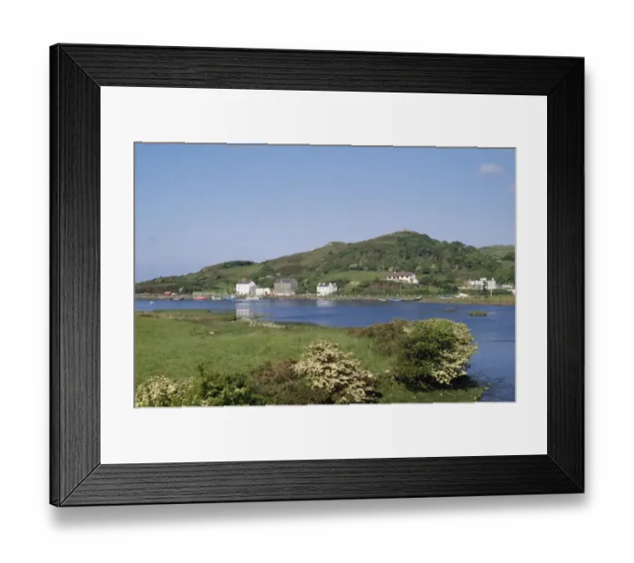 Framed Print : Co Galway, Clifden Harbour, Ireland Framed Print : Co Galway, Clifden Harbour, Ireland