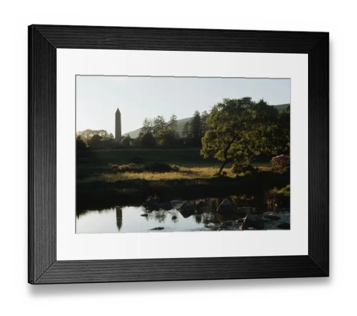 Framed Print : Monastery, Glendalough, County Wicklow, Ireland Framed Print : Monastery, Glendalough, County Wicklow, Ireland