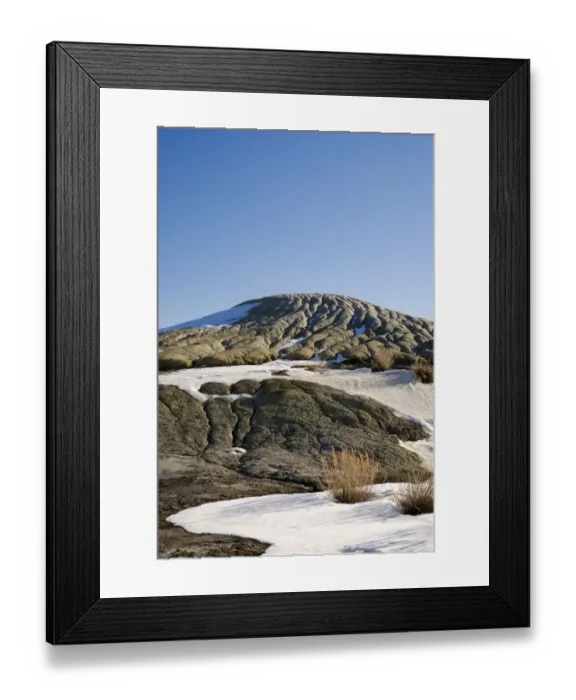 Framed Print : Snow on the ground, Drumheller, Alberta, Canada Framed Print : Snow on the ground, Drumheller, Alberta, Canada
