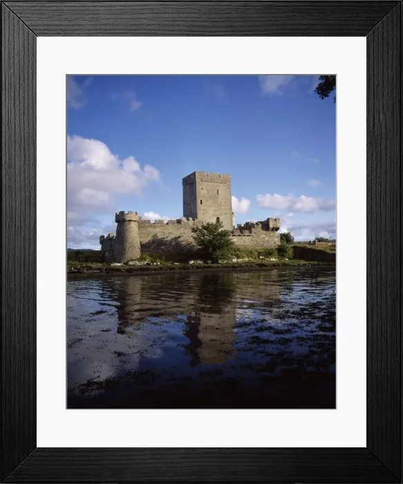 Framed Print : iew Of The 15Th Century Castle, Stronghold Of The Macswinneys Framed Print : iew Of The 15Th Century Castle, Stronghold Of The Macswinneys