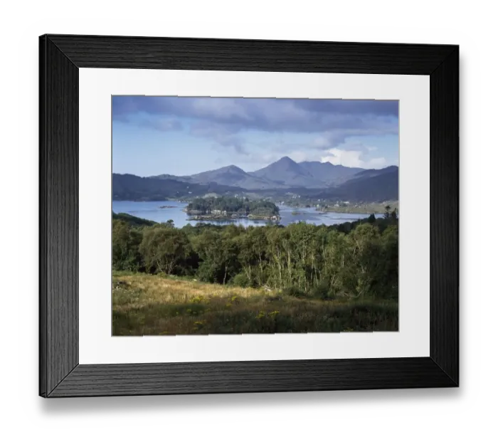 Framed Print : Co Cork, Glengarriff Harbour, Garinish Island Framed Print : Co Cork, Glengarriff Harbour, Garinish Island