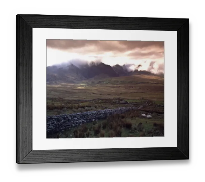 Framed Print : Co Kerry, Conor Pass