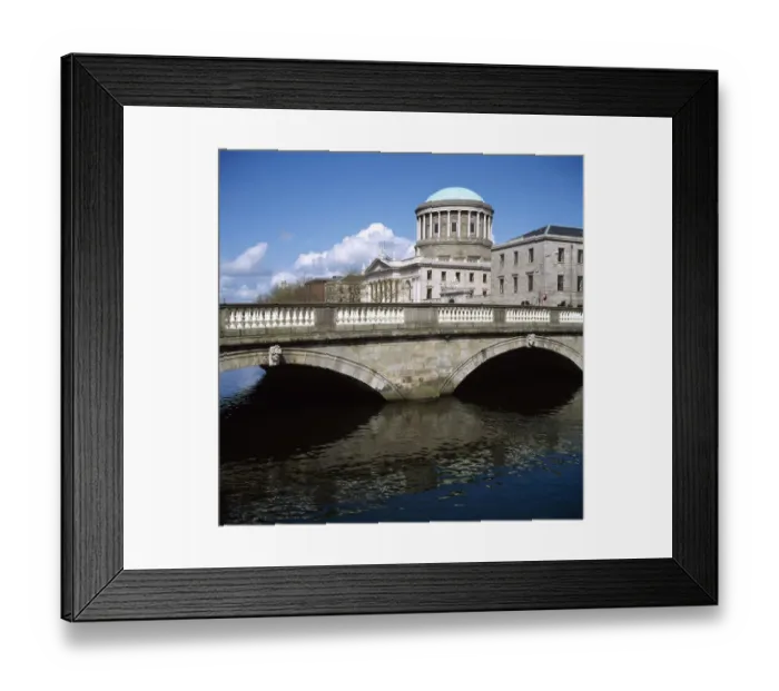 Framed Print : Dublin, The Four Courts Framed Print : Dublin, The Four Courts