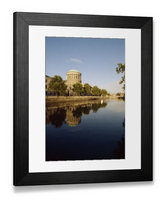 Framed Print : Dublin, Four Courts Framed Print : Dublin, Four Courts