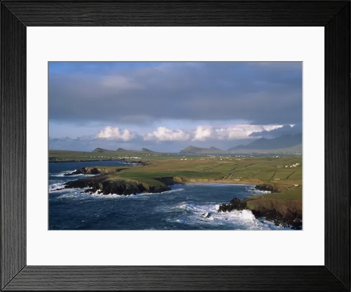 Framed Print : Co Kerry, Clogher Beach, Three Sisters Dingle Framed Print : Co Kerry, Clogher Beach, Three Sisters Dingle