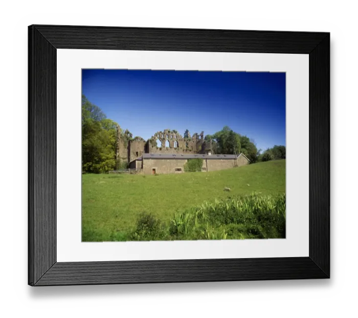 Framed Print : Co Westmeath - Mullingar, The Jealous Wall, At Belvedere House Framed Print : Co Westmeath - Mullingar, The Jealous Wall, At Belvedere House