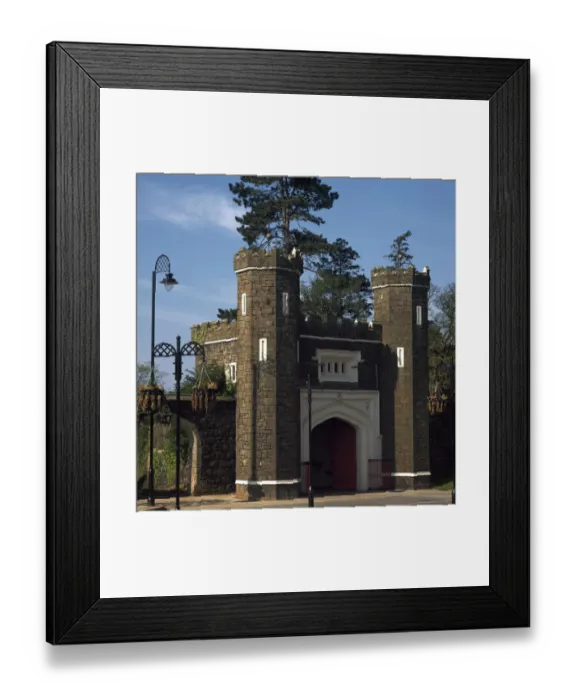 Framed Print : Antrim Castle Gates, County Antrim, Ireland Framed Print : Antrim Castle Gates, County Antrim, Ireland
