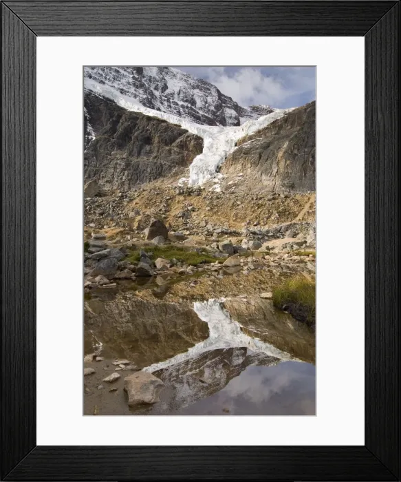 Framed Print : Angel Glacier, Jasper National Park, Alberta, Canada Framed Print : Angel Glacier, Jasper National Park, Alberta, Canada