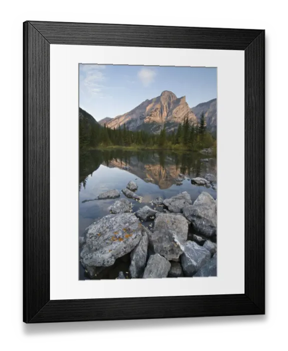 Framed Print : Mount Kidd, Kananaskis, Alberta, Canada Framed Print : Mount Kidd, Kananaskis, Alberta, Canada