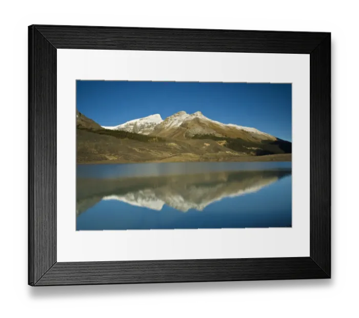 Framed Print : Sunwapta Lake, Jasper National Park, Alberta, Canada Framed Print : Sunwapta Lake, Jasper National Park, Alberta, Canada