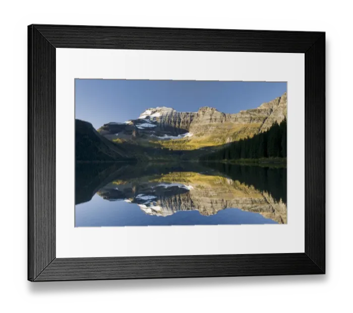 Framed Print : Cameron Lake, Waterton, Alberta, Canada