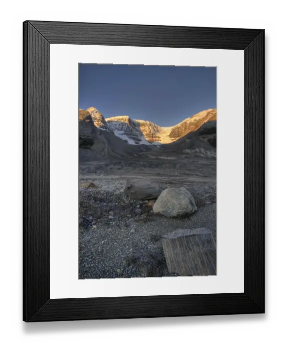 Framed Print : Dome Glacier, Jasper National Park, Jasper, Alberta, Canada Framed Print : Dome Glacier, Jasper National Park, Jasper, Alberta, Canada