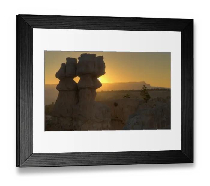 Framed Print : Sunset, Bryce Canyon National Park, Utah, USA