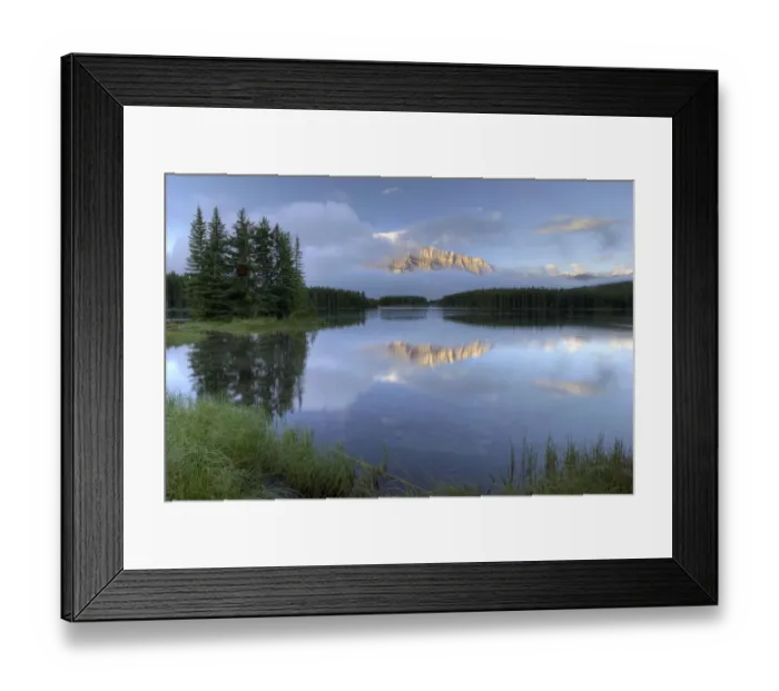 Framed Print : Two Jack Lake, Banff National Park, Alberta, Canada Framed Print : Two Jack Lake, Banff National Park, Alberta, Canada