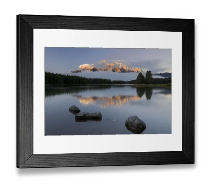 Framed Print : Two Jack Lake, Banff National Park, Alberta, Canada Framed Print : Two Jack Lake, Banff National Park, Alberta, Canada